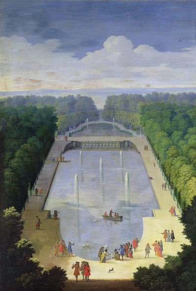 The Basin of the Water Mirror and the Royal Island, c.1688 by Etienne Allegrain